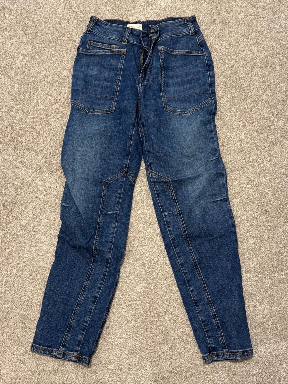 The Wanderer Mid-Rise Relaxed Jeans by Pilcro - Picture 3 of 4